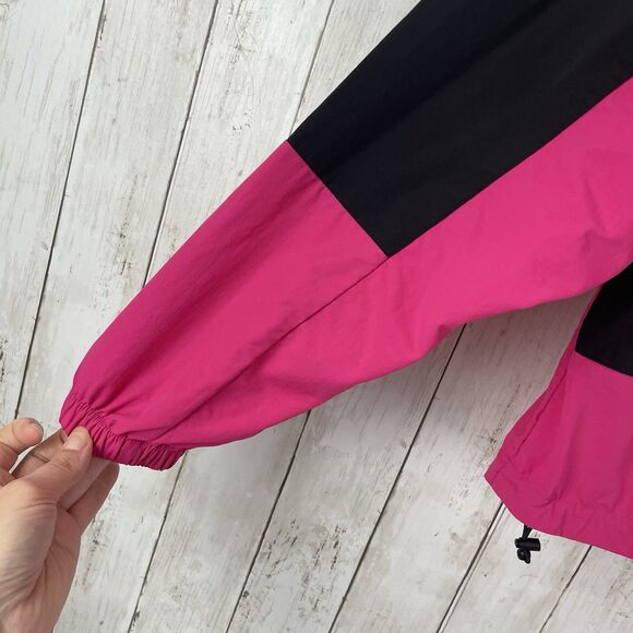 THE NORTH FACE Women’s XS Pink /Black Nylon WINDWALL RAIN JACKET - Picture 5 of 9